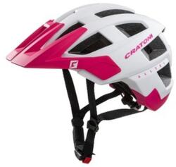 Cratoni Sisak Allset fehér-pink matt M-L 58-61 cm