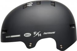 Bell Local dirt sisak matt fekete-fehér 51-54cm