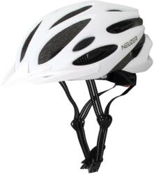 Neuzer kerékpár Neuzer Sisak In Mould M (55-58Cm) Matt Fehér Napellenzővel