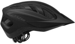 Lazer Fejvédő J1 Matt fekete+Háló +Led