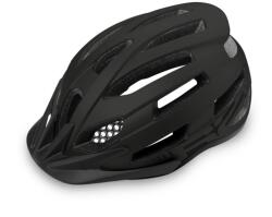 R2 Bukósisak ATH33A/L Inmold SPIRIT matt/fényes fekete (58 - 61cm) - bringaboard