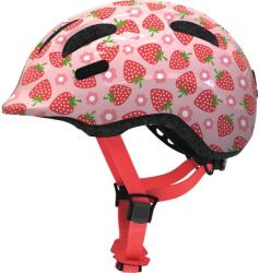 ABUS kerékpáros gyerek sisak Smiley 2.1, In-Mold, rose strawberry, M