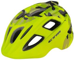 CTM Fejvédő Army lime-black