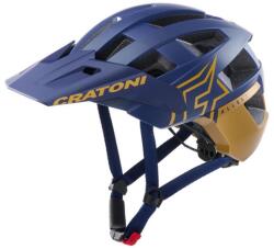 Cratoni Sisak PRO Allset Blue-gold matt M-L 58-61cm