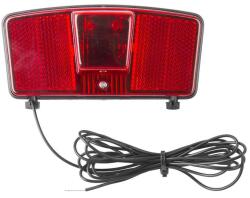 Csepel Lámpa Hátsó Dinamós 2 Led Csomagtartóra (Vezetékkel) Piros (44201148)