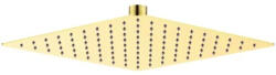 Deante Trópusi zuhany, Deante Cascada fejzuhany, acél, 250x250 mm, szálcsiszolt arany NAC_Z02K - mozaikkeramia