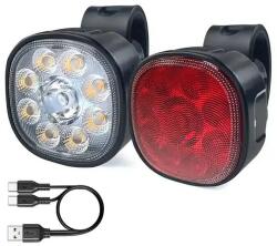 Spyral Villogó Szett Usb 9 Led 50 lm 7Funk