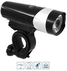 VeloGo Lámpa első 1x6W led USB 500 Lumen