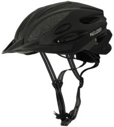 Neuzer kerékpár Neuzer Sisak In Mould L (58-60Cm) Matt Fekete Napellenzővel