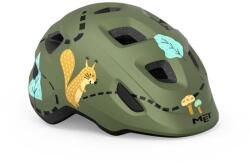 MET Hooray gyermek kerékpáros sisak, matt zöld-erdős, 46-52 cm (XS)