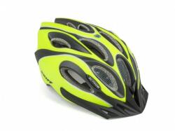 AUTHOR Fejvédő Skiff Inmold bukósisak fekete/fluorite sárga (52-58mm)