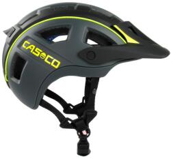 CASCO Fejvédő MTBE 2 fekete-neon sárga matt S (52-56cm)