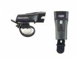 AUTHOR Első lámpa A-Vision 300 lm USB, fekete