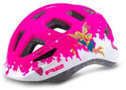 R2 Bukósisak gyerek BUNNY ATH28B/XS Inmold, fehér/pink (48 - 52 cm)