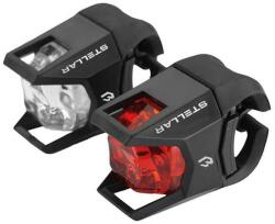 BikeFun Lámpa Stellar Sett E+H Fekete