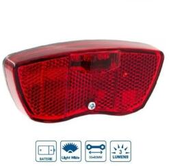 VeloGo Lámpa hátsó 3 led Reflektoros csomagtartóra