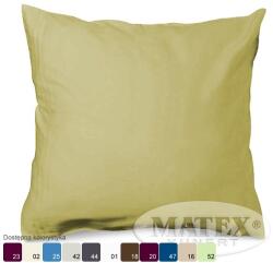 MATEX párnahuzat, pamutszatén, 40x40cm, ARANY színű, cipzáras záródás (tsjerzy_5902675001793)
