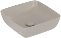 Villeroy & Boch Artis mosdótál 41x41 cm négyzet mosdótálak barna/bézs matt 417841AM (417841AM)