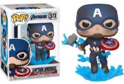 Funko Pop! Marvel: Avengers Endgame - Captain America with Broken Shield & Mjolnir #573 (EDM-051668) Figurina