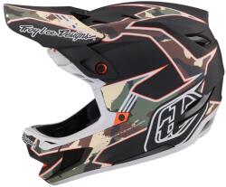 Troy Lee Designs Fejvédő D4 Composite Mips Matrix Camo Army Green XL
