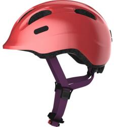 ABUS kerékpáros gyerek sisak Smiley 2.1, In-Mold, sparkling peach, M