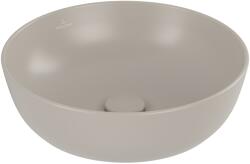 Villeroy & Boch Artis mosdótál 43x43 cm kerek mosdótálak barna/bézs matt 417943AM (417943AM)