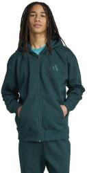 adidas Sportswear adidas Sportswear, ALL SZN cipzáros bő fazonú pulóver kapucnival, Tengerzöld, L (JX5101-L)