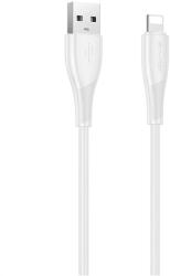 Awei CL-182L töltő- és adatkábel, USB-A - Lightning, 1m, fehér