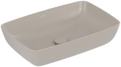 Villeroy & Boch Artis mosdótál 58x38.5 cm négyszögletes mosdótálak barna/bézs matt 417258AM (417258AM)
