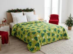  Ágytakaró CHRISTMAS TREE, zöld Méret: 220 x 240 cm