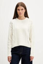Guess Jeans pulóver gyapjúkeverékből - bézs L - answear - 25 790 Ft