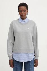 KARL LAGERFELD pamut melegítőfelső IKON - szürke XS