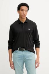 HUGO BOSS pamut hosszúujjú - fekete S - answear - 29 990 Ft