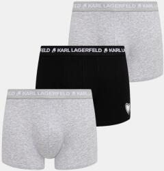 Karl Lagerfeld boxeralsó 3 db - szürke S