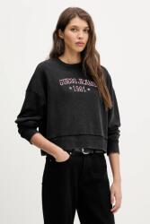 Guess Jeans pamut melegítőfelső - fekete L - answear - 34 990 Ft