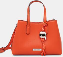 Karl Lagerfeld kézitáska IKON - narancssárga Univerzális méret - answear - 73 990 Ft