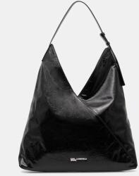 Karl Lagerfeld Jeans bőr táska - fekete Univerzális méret - answear - 101 090 Ft