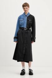 Karl Lagerfeld Jeans kabát - fekete XS - answear - 141 690 Ft