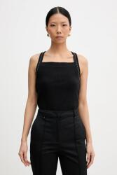Karl Lagerfeld top - fekete XS - answear - 49 990 Ft