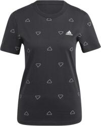 adidas Essentials monogram slim graphic tee xs