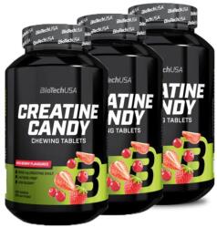 BioTechUSA - CREATINE CANDY - 3 X 240 RÁGÓTABLETTA