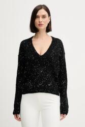 Benetton gyapjúkeverék pulóver - fekete XS - answear - 36 990 Ft