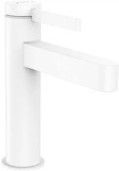 Hansgrohe Finoris 110 egykaros mosdócsaptelep Push-Open lefolyógarnitúrával, matt fehér (HG-76023700)