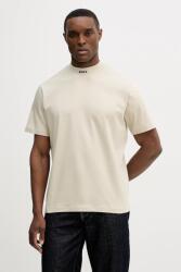 BOSS Green t-shirt Tee Collar - bézs XXL