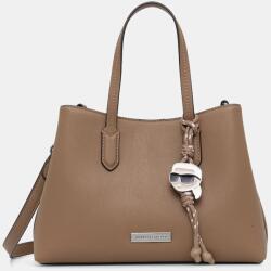 Karl Lagerfeld kézitáska IKON - barna Univerzális méret - answear - 73 990 Ft