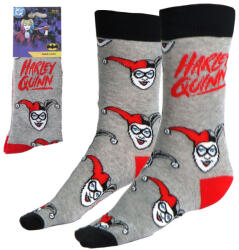 Korrekt Web Harley Quinn Grey Felnőtt Hosszú Szárú Zokni 36/43