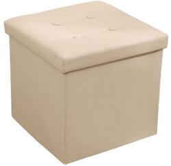 RPX-TAB Elegáns összecsukható Zsámoly - 38x38x38cm / Sárga (46560r)