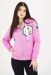Pitbull kapucnis pulóver, Zip Ruffina, ice pink (184011410200)