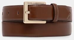 Karl Lagerfeld bőr öv - barna 75 - answear - 38 990 Ft