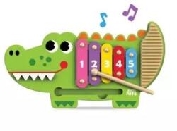 Kids Hits Kid Hits: Krokodil alakú xilofon, fa (KH20/018)